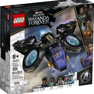 Lego Marvel Super Heroes Shuris Sunbird (76211) Factory Sealed New! Shuri Nakia